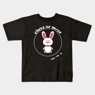 bunny circle of trust Kids T-Shirt